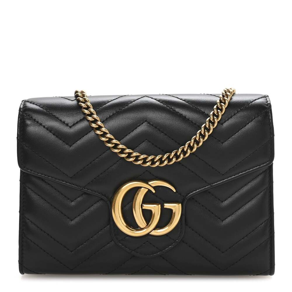Gucci Calfskin Matelasse Gg Marmont #297578G95B